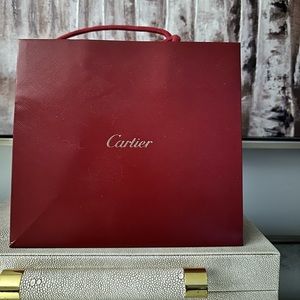 Cartier shopping bag